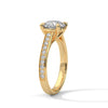 Classic Solitaire Lab Grown Diamond Gold Ring