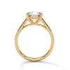 Classic Solitaire Lab Grown Diamond Gold Ring