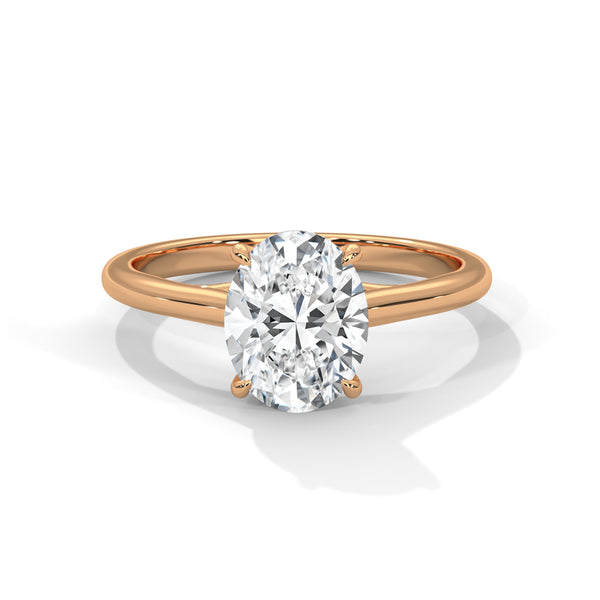 “Oval solitaire diamond ring in yellowgold—crafted for timeless elegance, radiant sparkle, and unforgettable proposals with modern luxury.”