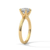 Classic Six-Prong Solitaire Lab Grown Diamond Gold Ring