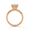 Classic Six-Prong Solitaire Lab Grown Diamond Gold Ring