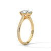 “Oval-cut diamond ring in yellow gold—brilliantsolitaire sparkle, pavé band elegance, andtimeless luxury crafted for unforgettable love.”