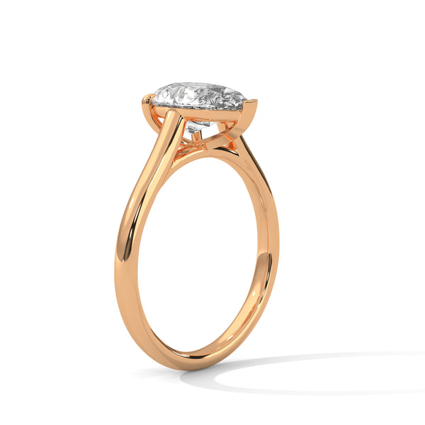 “Discover timeless elegance with our pear-shapeddiamond solitaire ring—crafted in yellow gold for brilliant sparkle, modern luxury, and everlasting love.”