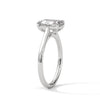 Emerald Cut Lab Grown Diamond Gold Ring