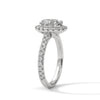 Oval Halo Lab Grown Diamond Gold Ring