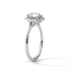 Vintage Halo Lab Grown Diamond Gold Ring