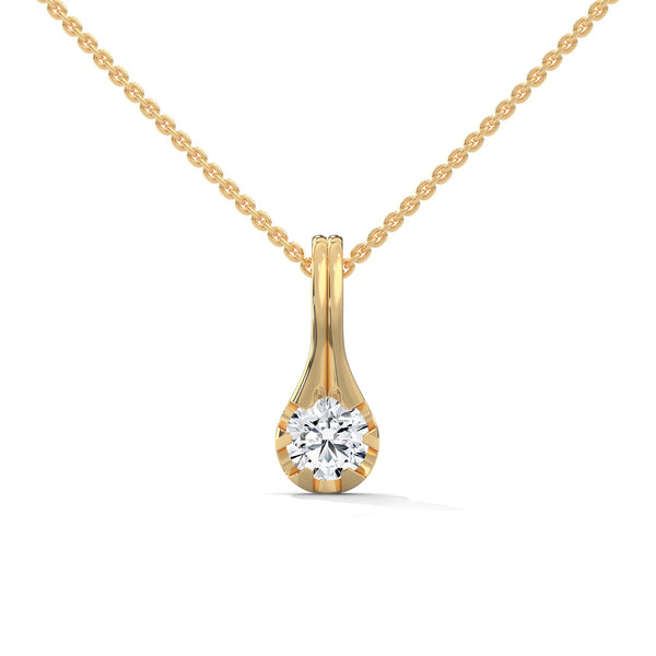 Where elegance meets nature—this bloom-inspired pendant sparkles with timeless charm.