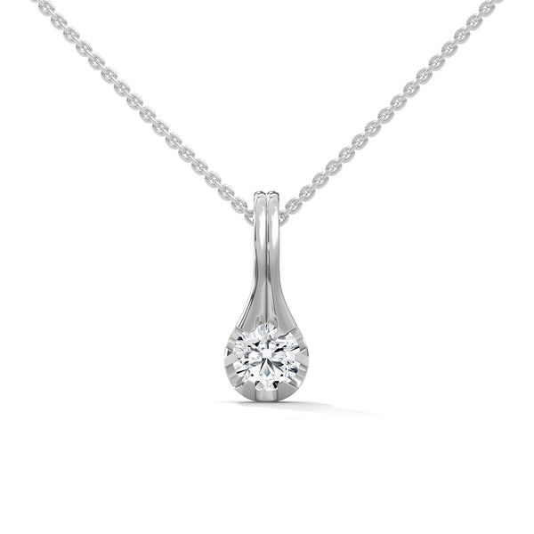 Where elegance meets nature—this bloom-inspired pendant sparkles with timeless charm.