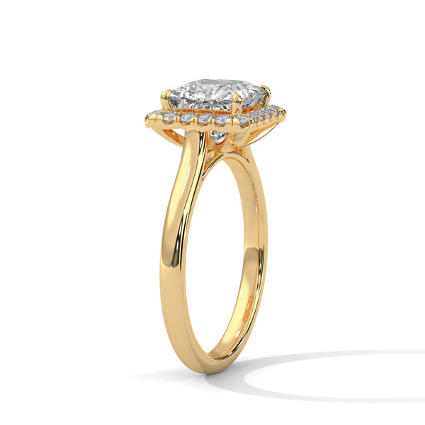 “Experience the Radiant Serenade Ring—princess-cut brilliance, halo sparkle, white-gold luxury, and timeless elegance crafted for unforgettable engagements and everlasting love.”