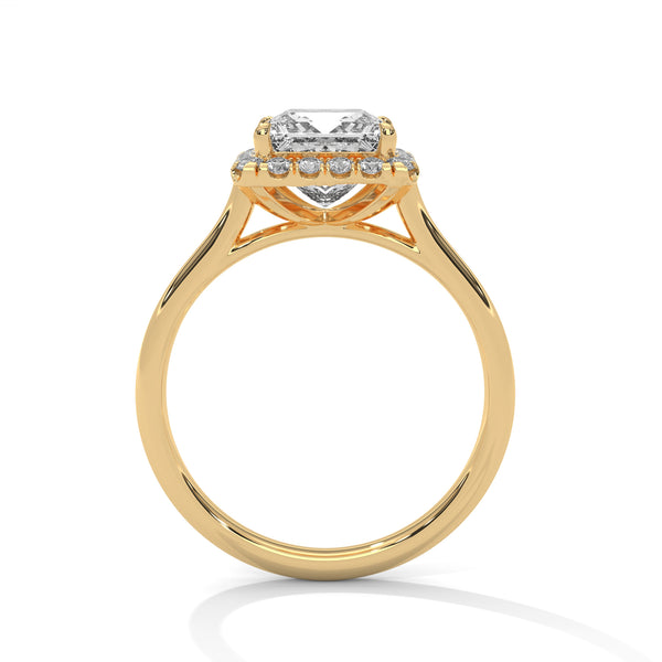 “Experience the Radiant Serenade Ring—princess-cut brilliance, halo sparkle, white-gold luxury, and timeless elegance crafted for unforgettable engagements and everlasting love.”