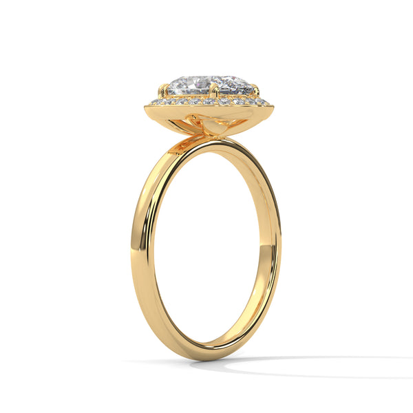 “Radiant Halo Ring—oval diamond brilliance, shimmering halo sparkle, and white-gold luxury crafted to symbolize timeless love, commitment, elegance, and unforgettable moments.”