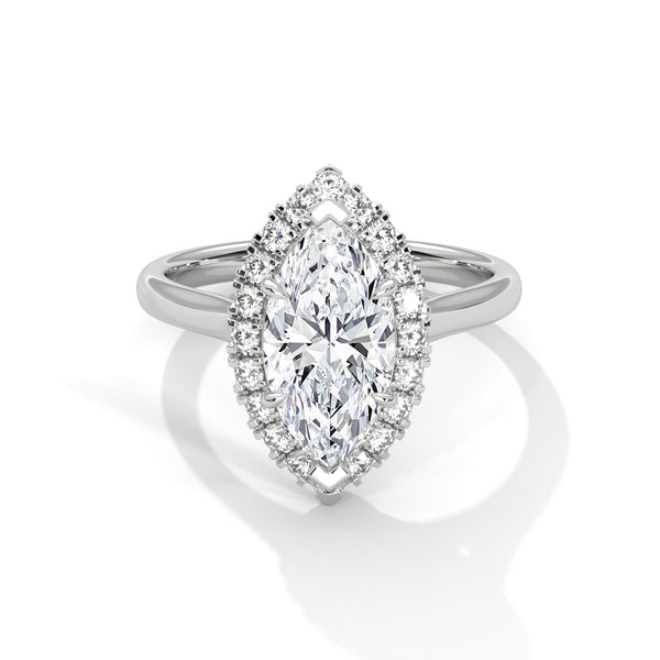 “Lunara Ring—marquise-cut brilliance, double-halo sparkle, and modern band elegance crafted to symbolize timeless love, luxury, and unforgettable moments.”