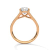 Cushion Cut Lab Grown Diamond Gold Ring