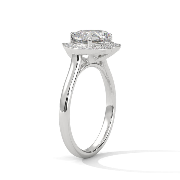 “Amora Ring—heart-shaped diamond brilliance, radiant pavé halo, and romantic white-gold elegance crafted to symbolize pure love, timeless beauty, and unforgettable moments.”
