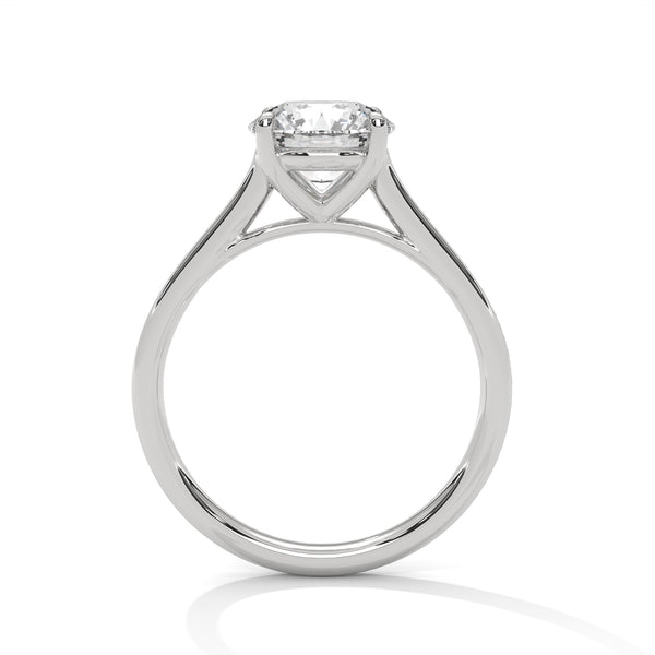 Classic Six-Prong Solitaire Lab Grown Diamond Gold Ring