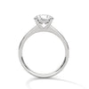 Classic Round Cut Lab Grown Diamond Gold Solitaire Ring