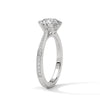Classic Six-Prong Lab Grown Diamond Gold Ring