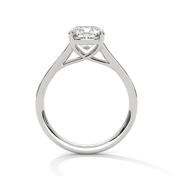 Cushion Cut Lab Grown Diamond Gold Ring