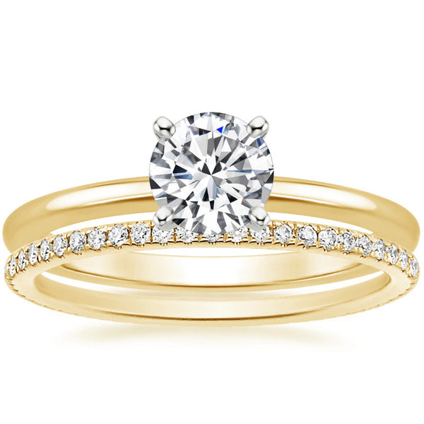 “Elegant yellow-gold diamond ring offering timeless brilliance, modern sophistication, and perfect sparkle—crafted to elevate every proposal, celebration, and love story.”