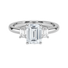 "A timeless emerald-cut diamond ring in radiant yellow gold, crafted for brilliance, luxury, and unforgettable elegance in every moment."