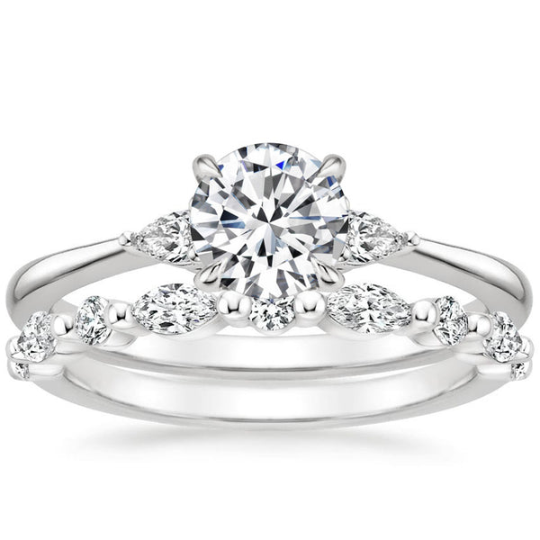 “Elevate your elegance with this stunning round-cut diamond ring, crafted in sleek white gold for timeless brilliance, luxury, and unforgettable sparkle.”