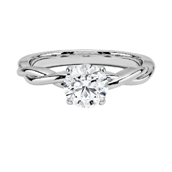 A bold expression of timeless beauty, the Solara Crest features a radiant round diamond set atop a luminous yellow gold band—classic, confident, and endlessly elegant.