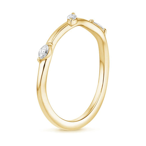 A 9-inch fashion bracelet featuring 12 diamonds in assorted shapes, totaling 1.99 carats—artful elegance in every detail.