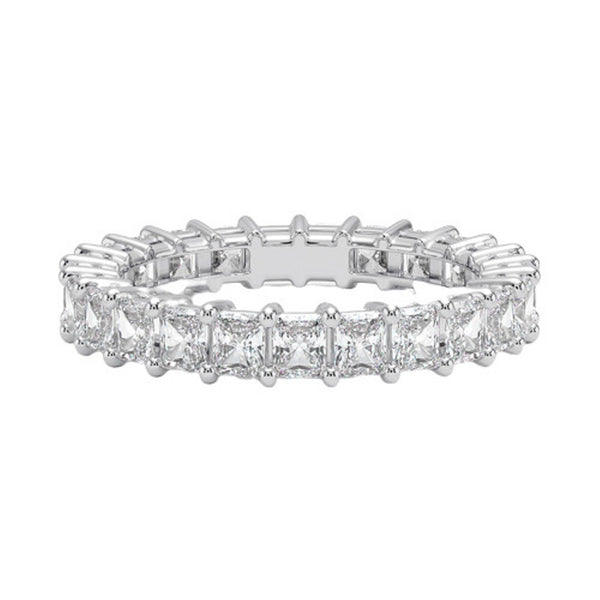 “Luxurious gold princess-cut diamond eternity ring delivering bold brilliance, timeless elegance, and flawless craftsmanship—perfect for weddings, anniversaries, and unforgettable sparkle.”