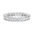 “Celebrate everlasting brilliance with this emerald-cut diamond eternity band, crafted in premium white gold for timeless luxury, sparkle, and sophistication.”