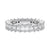 "Experience timeless brilliance with this emerald-cut diamond eternity ring, crafted for unmatched luxury, sparkle, and elegance in every enduring moment."