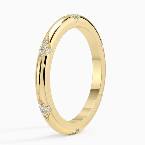 “Radiate timeless elegance with this yellow gold diamond band, crafted for lasting brilliance, modern luxury, and unforgettable everyday sophistication.”