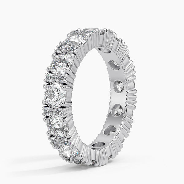 “Radiant gold diamond eternity ring delivering unmatched brilliance, luxury craftsmanship, and timeless sparkle—your perfect statement of elegance, love, and premium style.”