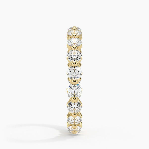 "Brilliant diamond eternity ring crafted in premium white gold, offering timeless sparkle, luxurious elegance, and unmatched brilliance for every special moment."