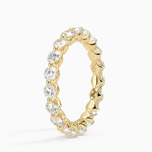 "Brilliant diamond eternity ring crafted in premium white gold, offering timeless sparkle, luxurious elegance, and unmatched brilliance for every special moment."
