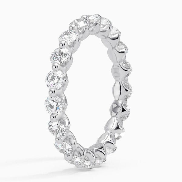 “Celebrate eternal brilliance with this luxurious diamond eternity band, crafted for timeless sparkle, unmatched elegance, and everlasting love on every occasion.”