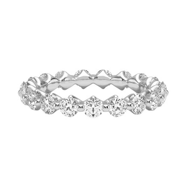 “Celebrate eternal brilliance with this luxurious diamond eternity band, crafted for timeless sparkle, unmatched elegance, and everlasting love on every occasion.”