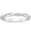 “Luxurious intertwined diamond band in radiant white gold, offering brilliant sparkle, modern elegance, and a uniquely sophisticated multi-row design.”