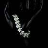 Midnight Elegance Diamond Cascade Bracelet (17.068 ct. tw.) 14kt White Gold