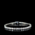 Round Brilliant Cut Diamond Continuous Line Tennis Bracelet in 14K White Gold with Box Clasp (4.89 ct. tw.) G14kt White Gold