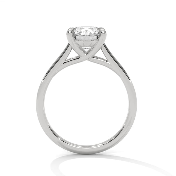 “Aurora Ring—round brilliant diamond sparkle, classic six-prong elegance, and timeless solitaire beauty crafted to symbolize enduring love, refined style, and radiant grace.”