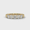 Eternal Spark 5-Stone Lab Grown Diamond Gold Ring