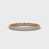 Classic Spark Lab Grown Diamond Gold Eternity Band