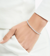 Butterfly and Round Cut Lab Grown Bracelet for Women