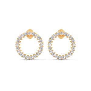 Celeste Circle Studs