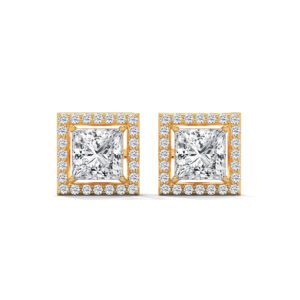 Luna Princess Halo Studs