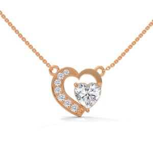 Cher Amour Heart Diamond Pendant