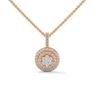 Celestial Burst Diamond Pendant