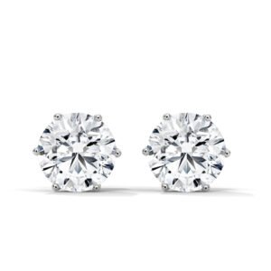 Blush Brilliance Round Studs