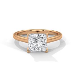 Celeste Princess Solitaire Ring