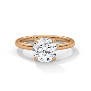 Celeste Round Six-Prong Solitaire Ring